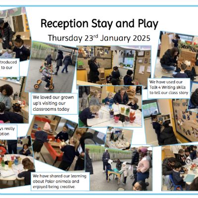 Reception Stay and Play - January 2025